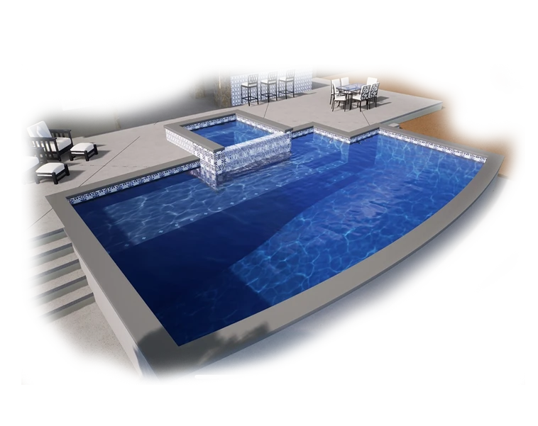 Rendering-Starter Package -Tranquility Custom Pools